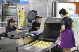 文明你我他，車站行李過安檢機為大家